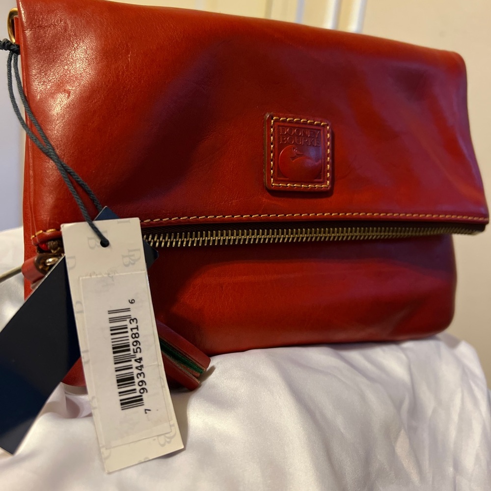 Dooney & Bourke Florentine leather Flap Crossbody